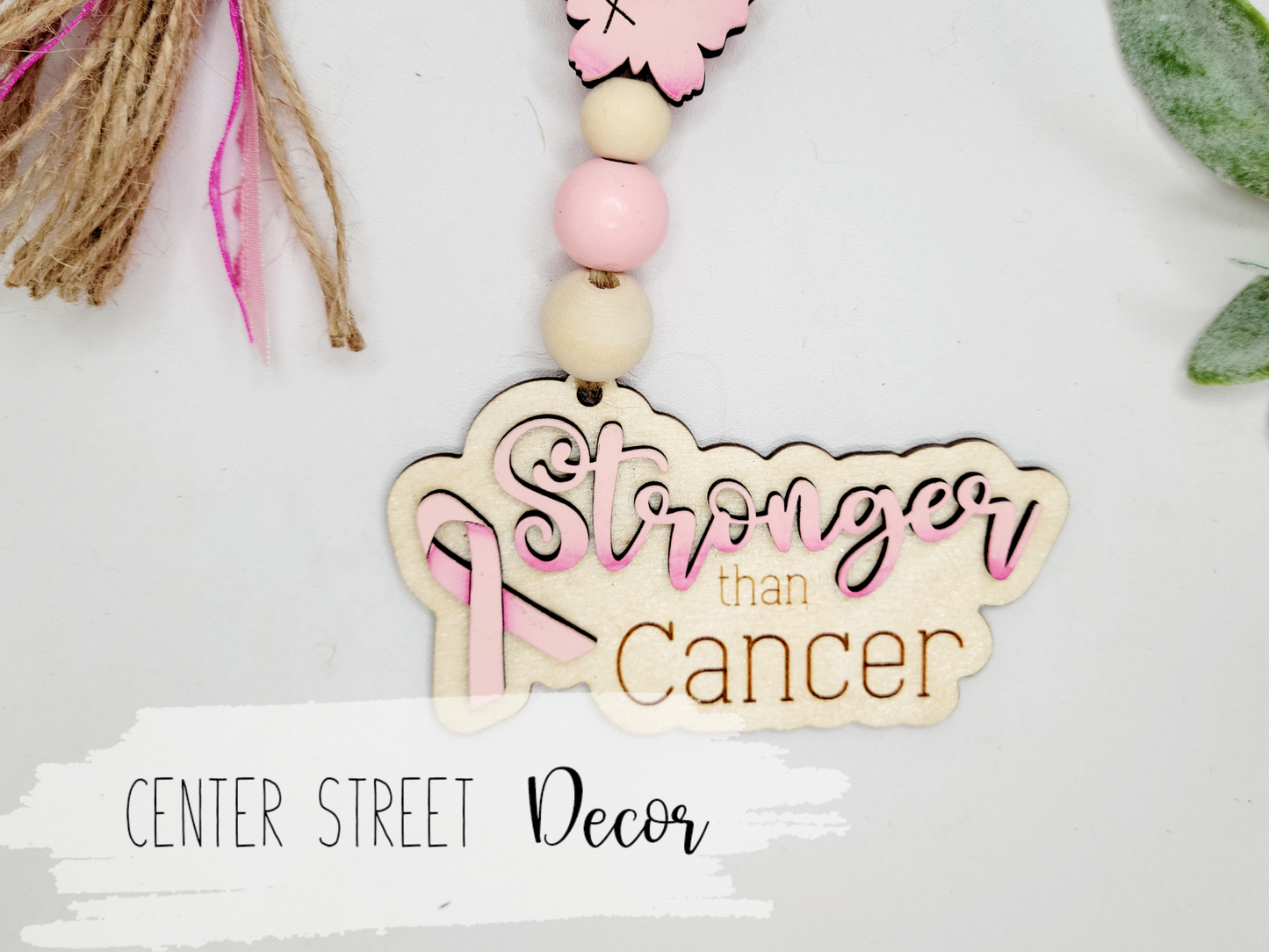 Breast Cancer Awareness Butterfly Tags