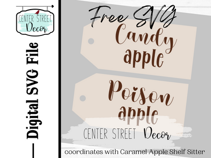 Candy Apple Tag