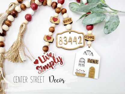 Live Simply Home Tags