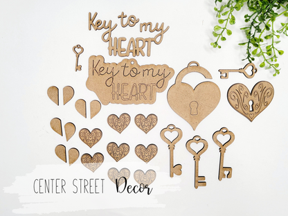 Key To My Heart Tags