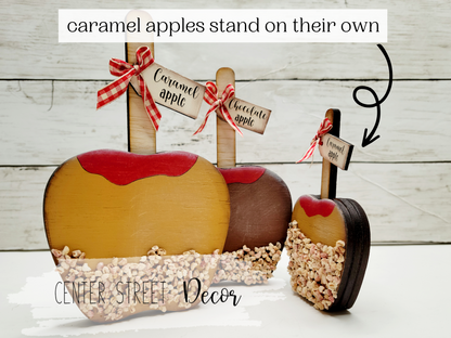 Caramel Apple Shelf Sitter