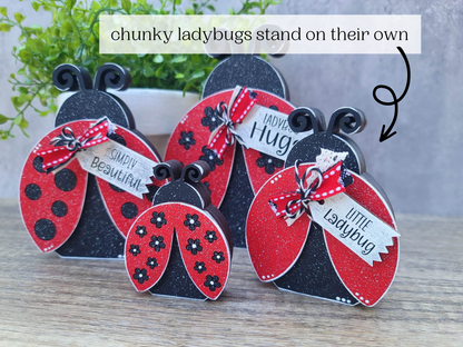 Ladybug Shelf Sitter