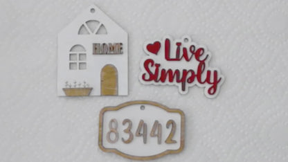 Live Simply Home Tags