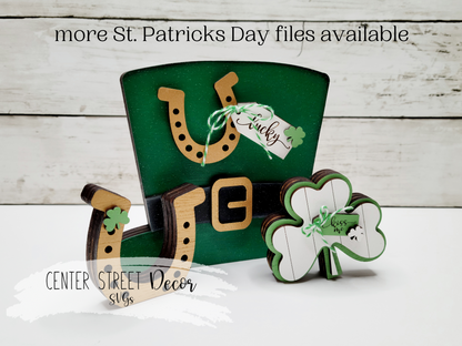 St. Patrick's Day Hat Shelf Sitter