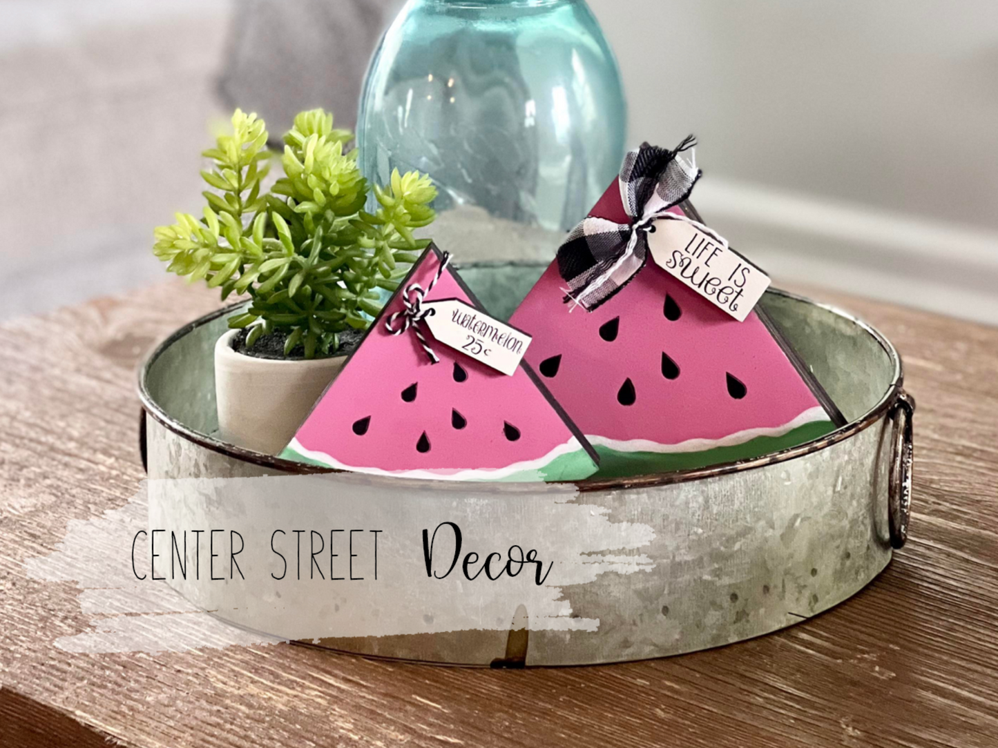 Watermelon Shelf Sitter